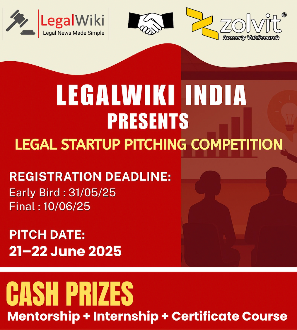 ZolVit (Vakilsearch) - Meet the Next Judge for the LegalWiki Startup Pitching Competition 2025!