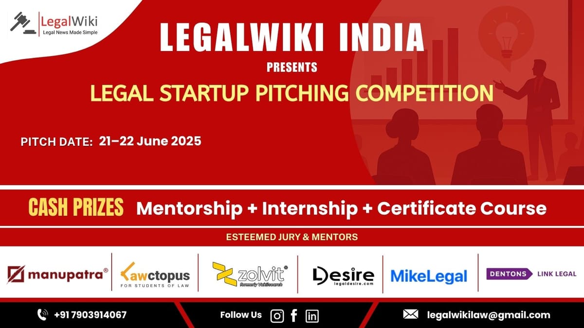 Legal Startup Pitch Guide: How to Win Competitions with a Perfect Pitch | LegalWiki