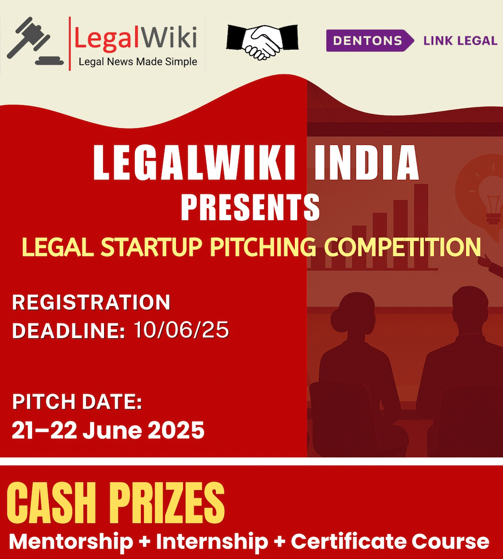 Dentons Link Legal - Meet the Next Judge for the LegalWiki Startup Pitching Competition 2025!