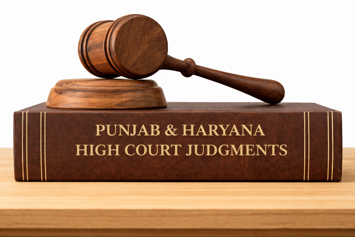 Top Punjab & Haryana High Court Judgments I January 2026 I LegalWiki !