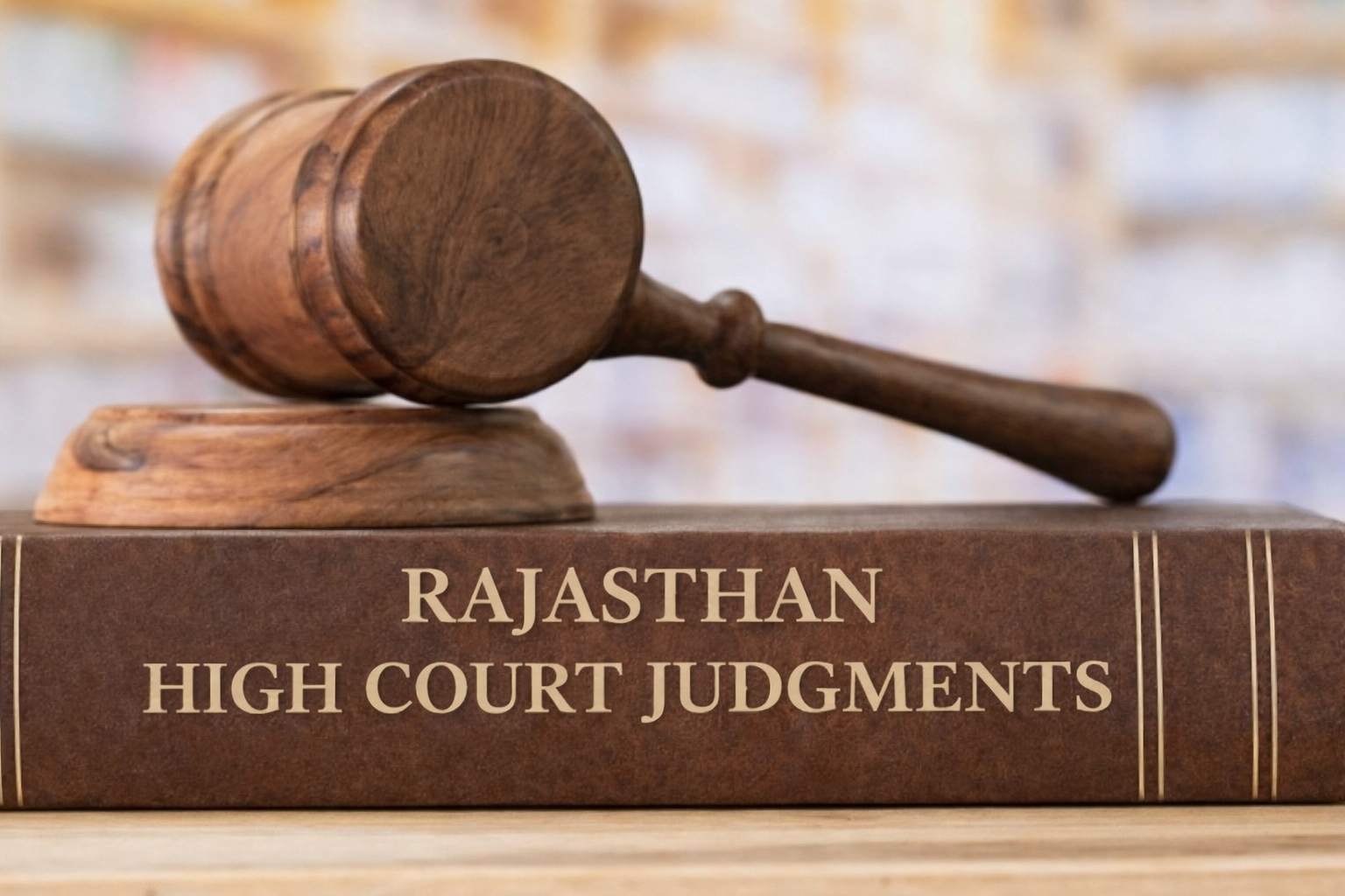 Top Rajasthan High Court Judgments I January 2026 I LegalWiki !