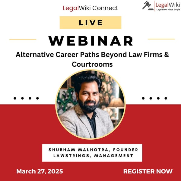 Alternative Legal Career Paths Beyond Law Firms & Courtrooms