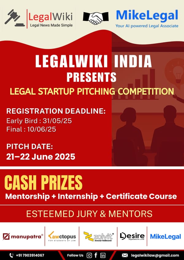 MikeLegal - Meet the first judge for the LegalWiki Startup Pitching Competition, 2025