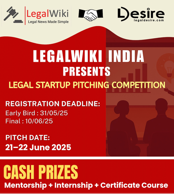 LegalDesire - Meet the Next Judge for the LegalWiki Startup Pitching Competition, 2025!