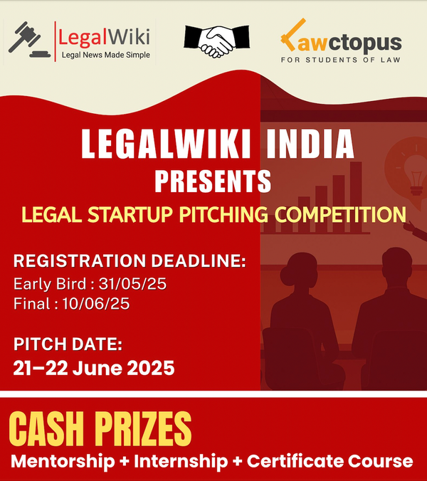 Lawctopus - Meet the Next Judge for the LegalWiki Startup Pitching Competition2025! 🚀