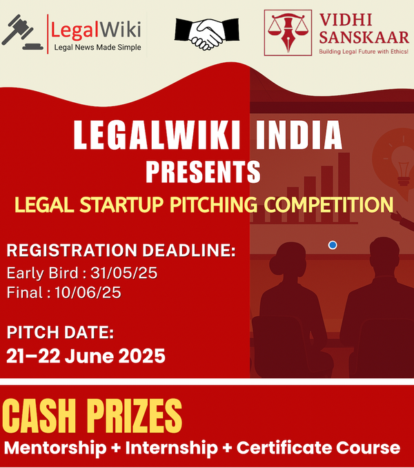 The Media Partner for the LegalWiki Startup Pitching Competition 2025!