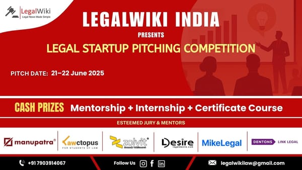 Legal Startup Pitch Guide: How to Win Competitions with a Perfect Pitch | LegalWiki