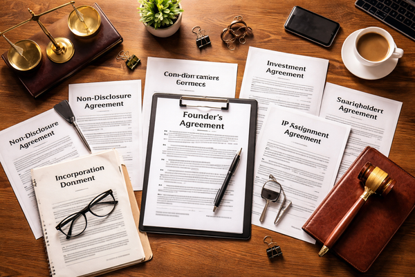 Legal documents every Startup needs from day one!